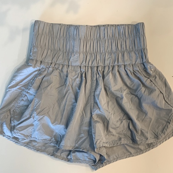 Free people movement On the way home silver shorts-size Medium - Picture 2 of 9